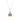 Multi-Sapphire Cluster Pendant – 9KT Yellow Gold | Fine Jewelry White Gold