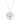 Turquoise Heart Locket Pendant in 925 Sterling Silver