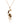 Tiger's Eye & Mother of Pearl Giraffe Pendant in 925 Sterling Silver