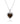 Tiger's Eye Heart Pendant in 925 Sterling Silver