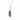 Indian Alexandrite Cluster Oval Pendant in 9K Yellow Gold