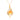 Citrine and Diamond Swirl Pendant in 9K Yellow Gold