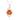 Citrine and Diamond Swirl Pendant in 9K Yellow Gold Rose Gold
