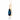 London Blue Topaz and Diamond Drop Pendant in 9K Yellow Gold