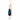 London Blue Topaz and Diamond Drop Pendant in 9K Yellow Gold