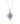 Amethyst Filigree Heritage Pendant in 925 Sterling Silver