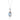 Multi-Gemstone Cluster Pendant in 925 Sterling Silver