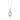 Multi-Gemstone Cluster Pendant in 925 Sterling Silver