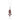 Red Garnet Floral Bloom Statement Pendant in 925 Sterling Silver