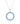 Multi-Stone Circular Pendant in 925 Sterling Silver Swiss Blue Topaz