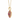 Pink Tourmaline and Diamond Double Halo Heart Pendant in 9K Yellow Gold