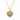 Pink Tourmaline and Diamond Double Halo Heart Pendant in 9K Yellow Gold