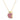 Rhodolite Garnet Bitten Apple Pendant – 925 Sterling Silver | Fine Jewelry