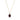 Garnet Oval Pendant – 9KT Yellow Gold | Fine Jewelry Yellow Gold