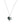 African Malachite With Tsavorite 2.70ctw Pendant With Chain In 925 Sterling Silver