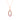 Rhodolite Garnet & Diamond Drop Pendant – 9KT Yellow Gold | Fine Jewelry
