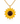 Yellow and Brown Enamel Sunflower Pendant in 925 Sterling Silver