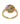 Multi-Sapphire Rainbow Cluster Ring – 9KT Yellow Gold | Fine Jewelry Yellow Gold