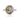 Multi-Sapphire Rainbow Cluster Ring – 9KT Yellow Gold | Fine Jewelry