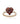 Mozambique Garnet Statement Ring – 9KT Yellow Gold Yellow Gold