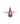 Amethyst With Diamond EF-VS 1.00ctw Ring In 9KT Rose Gold