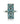 London Blue Topaz With Tsavorite 3.00ctw Ring In 925 Sterling Silver