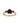 Mozambique Garnet Heart Ring – 9KT Yellow Gold | Fine Jewelry