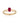 Ruby Solitaire Ring – 9KT Yellow Gold | Fine Jewelry