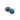 Dyed Shiny Blue Two-Pearl Bypass Ring – 925 Sterling Silver