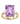 Pink Amethyst Solitaire Ring – 9KT Yellow Gold | Fine Jewelry Yellow Gold
