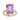 Pink Amethyst Solitaire Ring – 9KT Yellow Gold | Fine Jewelry Yellow Gold