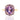 Pink Amethyst Halo Ring – 9KT Yellow Gold | Fine Jewelry Yellow Gold