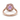 Pink Amethyst Halo Ring – 9KT Yellow Gold | Fine Jewelry