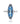 London Blue Topaz With Diamond EF-VS 7.30ctw Ring In 9KT White Gold