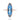 London Blue Topaz Elongated Ring – 9KT White Gold | Fine Jewelry