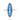 London Blue Topaz Elongated Ring – 9KT White Gold | Fine Jewelry