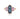 London Blue Topaz Fancy Elongated Ring – 9KT White Gold | Fine Jewelry