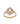 Morganite Vintage Revival Ring – 9KT Yellow Gold | Fine Jewelry Yellow Gold
