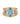 Swiss Blue Topaz With Multi Stones 3.40ctw Ring In 925 Sterling Silver