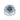 Blue Topaz Radiant Dome Ring – 925 Sterling Silver | Luxury Jewelry