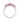 Pink Sapphire Cluster Flower Ring in 9K Yellow Gold