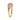 Pink Sapphire and Diamond Pave Band Ring in 9K Yellow Gold