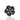 Black Spinel Floral Cluster Ring – 925 Sterling Silver | Fashion Ring
