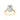 Tanzanite Cushion-Cut Solitaire Ring – 9KT Yellow Gold | Fine Jewelry
