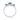 Turquoise Cushion Halo Ring – 925 Sterling Silver | Fine Jewelry