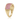 Pink Sapphire Multi-Row Bar Ring – 9KT Yellow Gold | Fine Jewelry