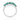 Emerald & Diamond Halo Ring – 9KT Yellow Gold | Fine Jewelry
