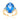 Swiss Blue Topaz & Diamond Classic Ring – 9KT Yellow Gold | Fine Jewelry Yellow Gold