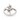 Pink Sapphire and Diamond Bypass Ring in 9K Yellow Gold