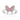Pink Sapphire and Diamond Butterfly Ring in 9K Yellow Gold White Gold